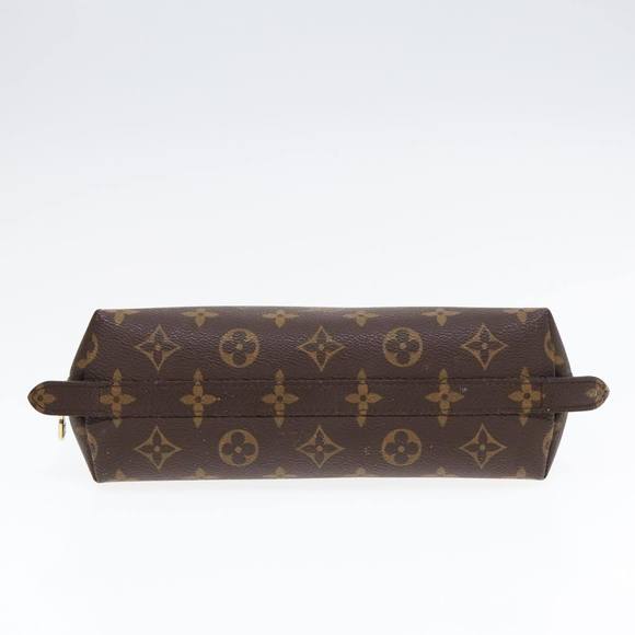 LOUIS VUITTON Monogram Trousse Demi Ronde Cosmetic Pouch M47520 LV Auth 91150 - Picture 6 of 16